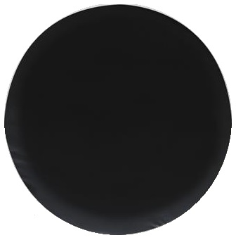 SPARE TIRE COVERS - BLACK