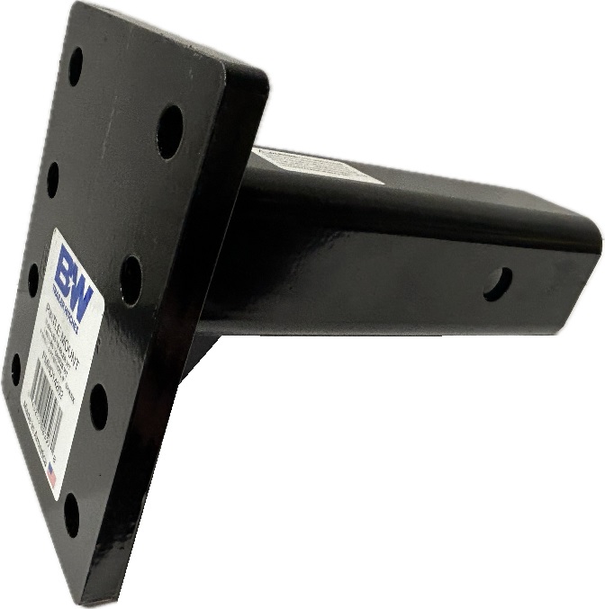 Pintle mount plate for 2.5